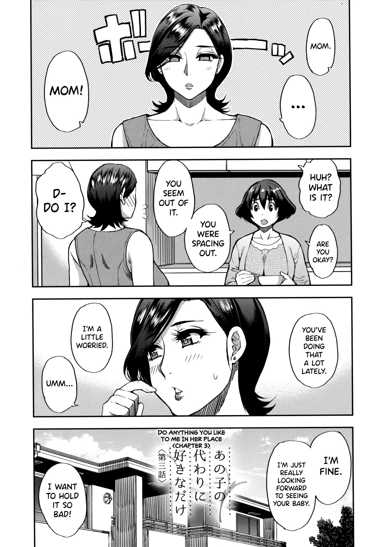 Hentai Manga Comic-Do Anything You Like To Me In Her Place-Chapter 3-1